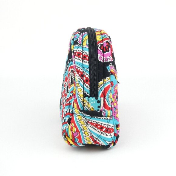 Vera Bradley Parisian Paisley Zip Cosmetic Case - Picture 2 of 9